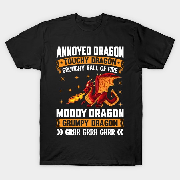 Funny Annoyed Grangon T-Shirt by Lever K mauldin